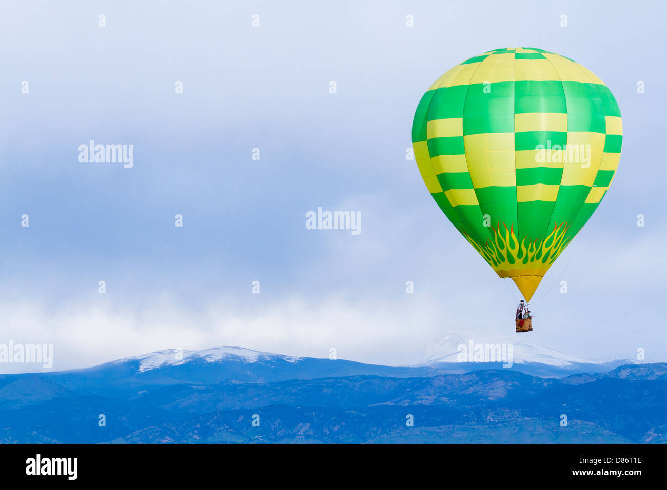 Annual hot air balloon festival in Erie, Colorado Stock Photo Alamy