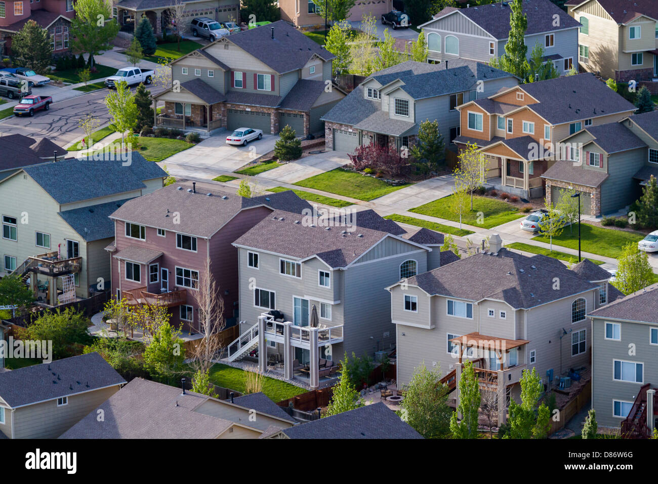 Typical American Neighborhood