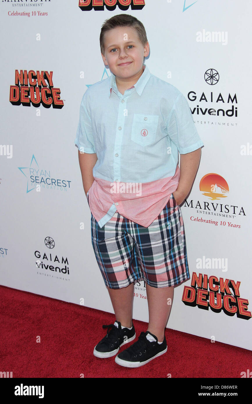 Los Angeles, California, USA. 20th May 2013. Jackson Brundage attends