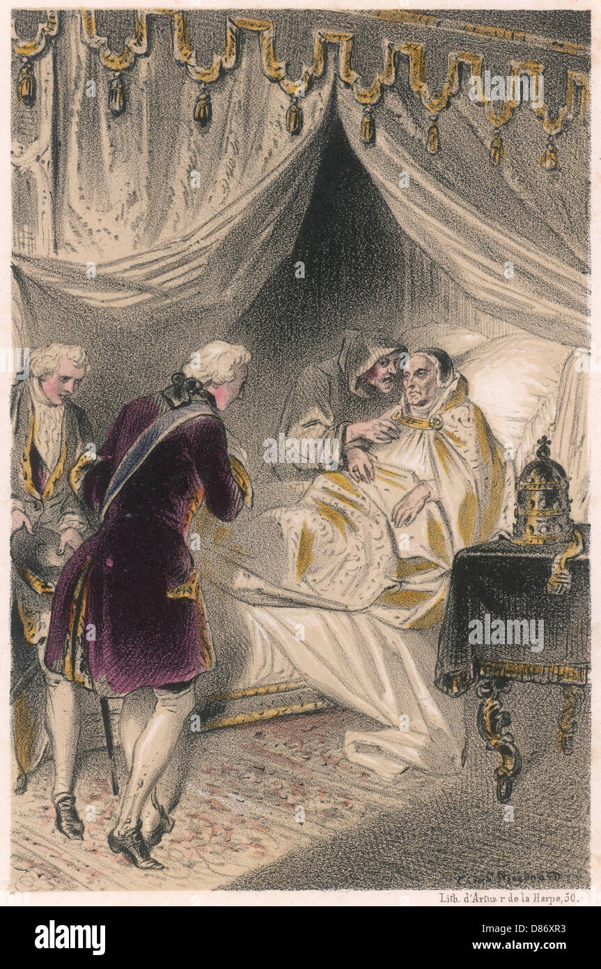 POPE CLEMENS XIV Stock Photo Alamy