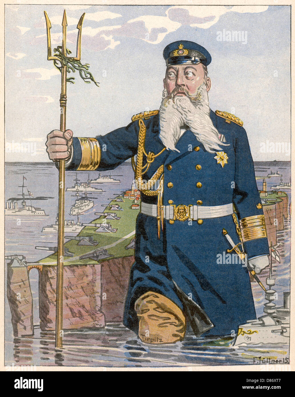 Alfred von tirpitz 1849 1930 hi-res stock photography and images