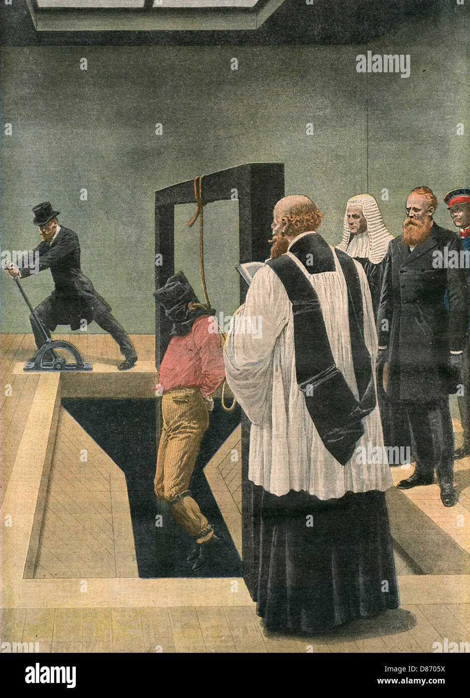 CRIPPEN HANGED Stock Photo