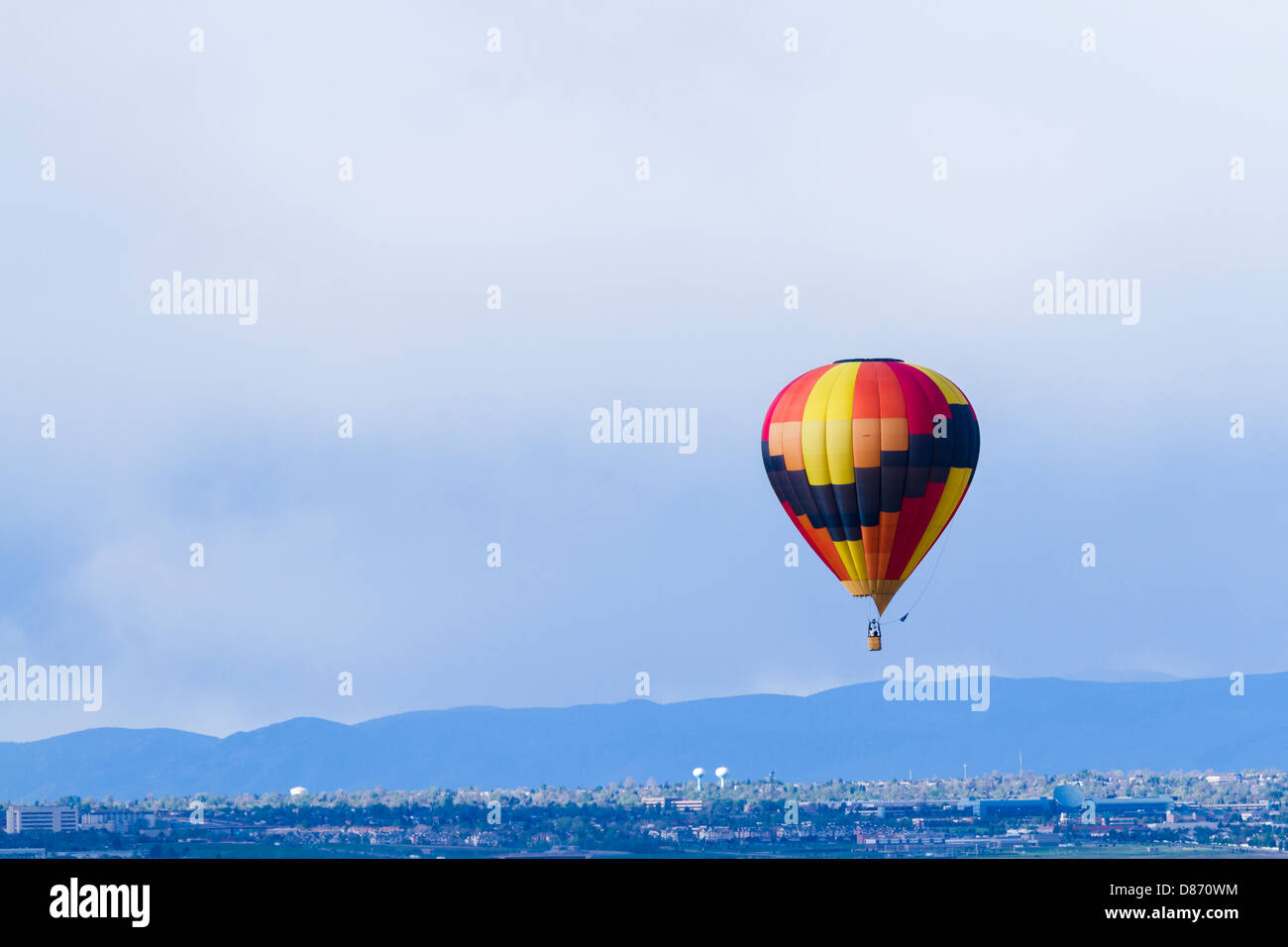 Annual hot air balloon festival in Erie, Colorado Stock Photo Alamy