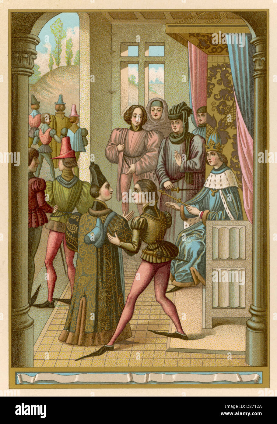 Assembly of Philippe VI Stock Photo Alamy