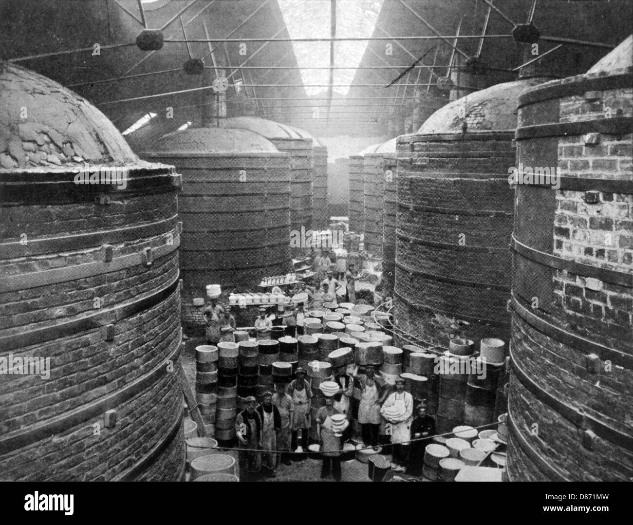 Ceramics Kiln 1902 Stock Photo Alamy