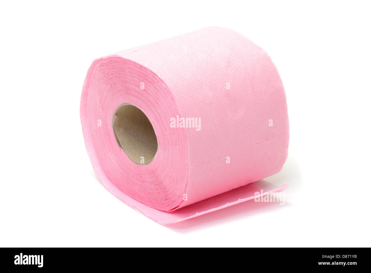 Pink Toilet Paper Stock Illustration - Download Image Now - Toilet
