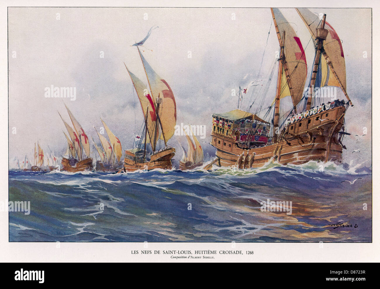 Medieval Ships Stock Photo - Alamy