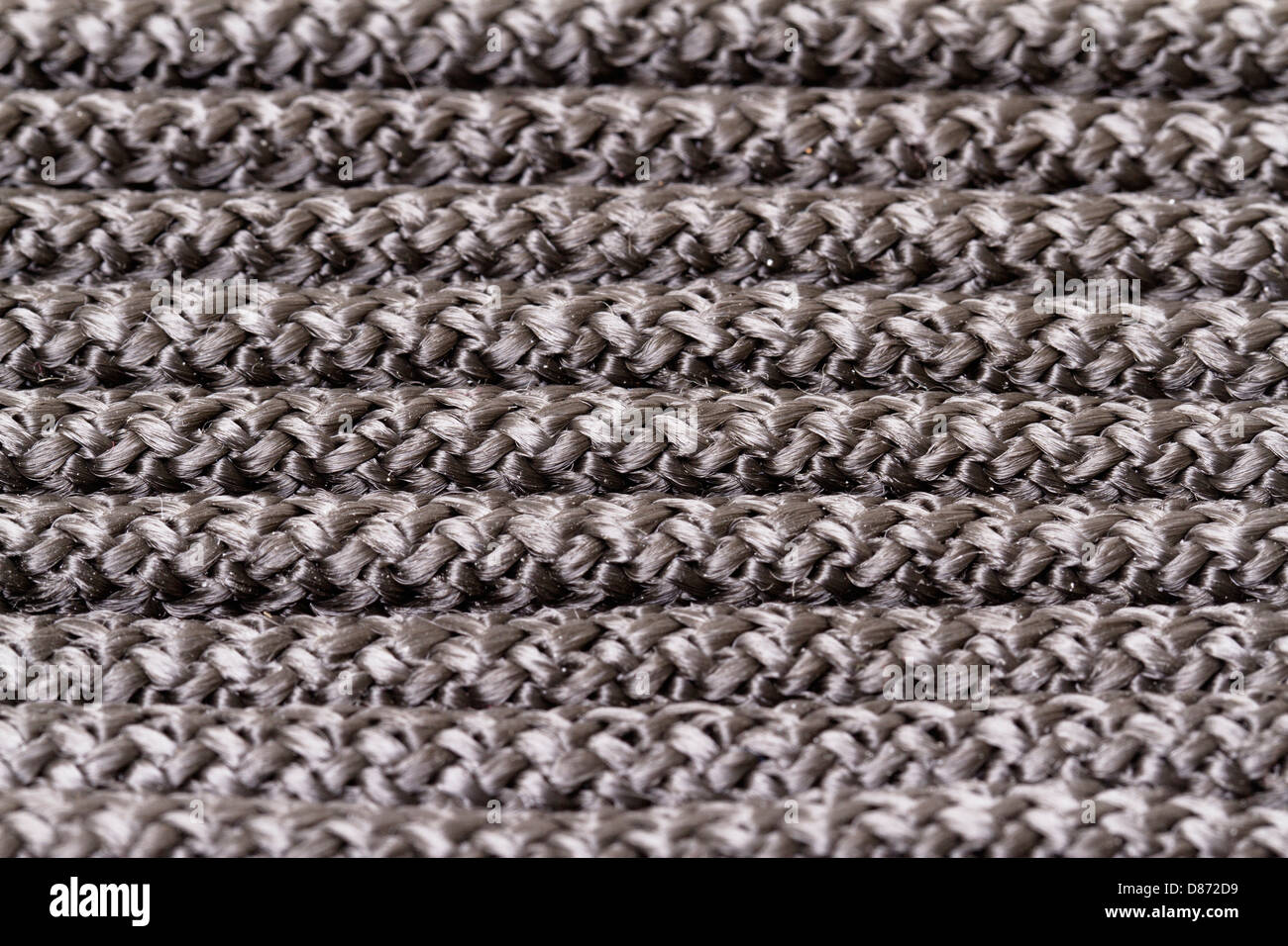 Rope knot black background hi-res stock photography and images