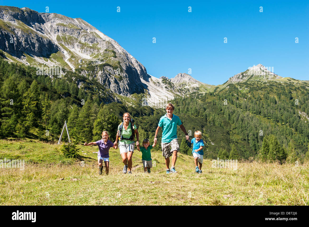 Family mountains five hi-res stock photography and images - Alamy
