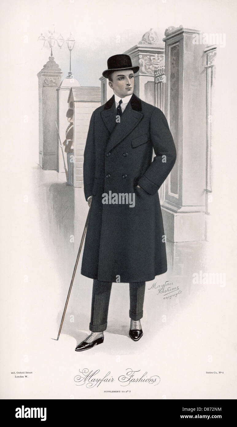 Town Ulster Coat 1913 Stock Photo - Alamy