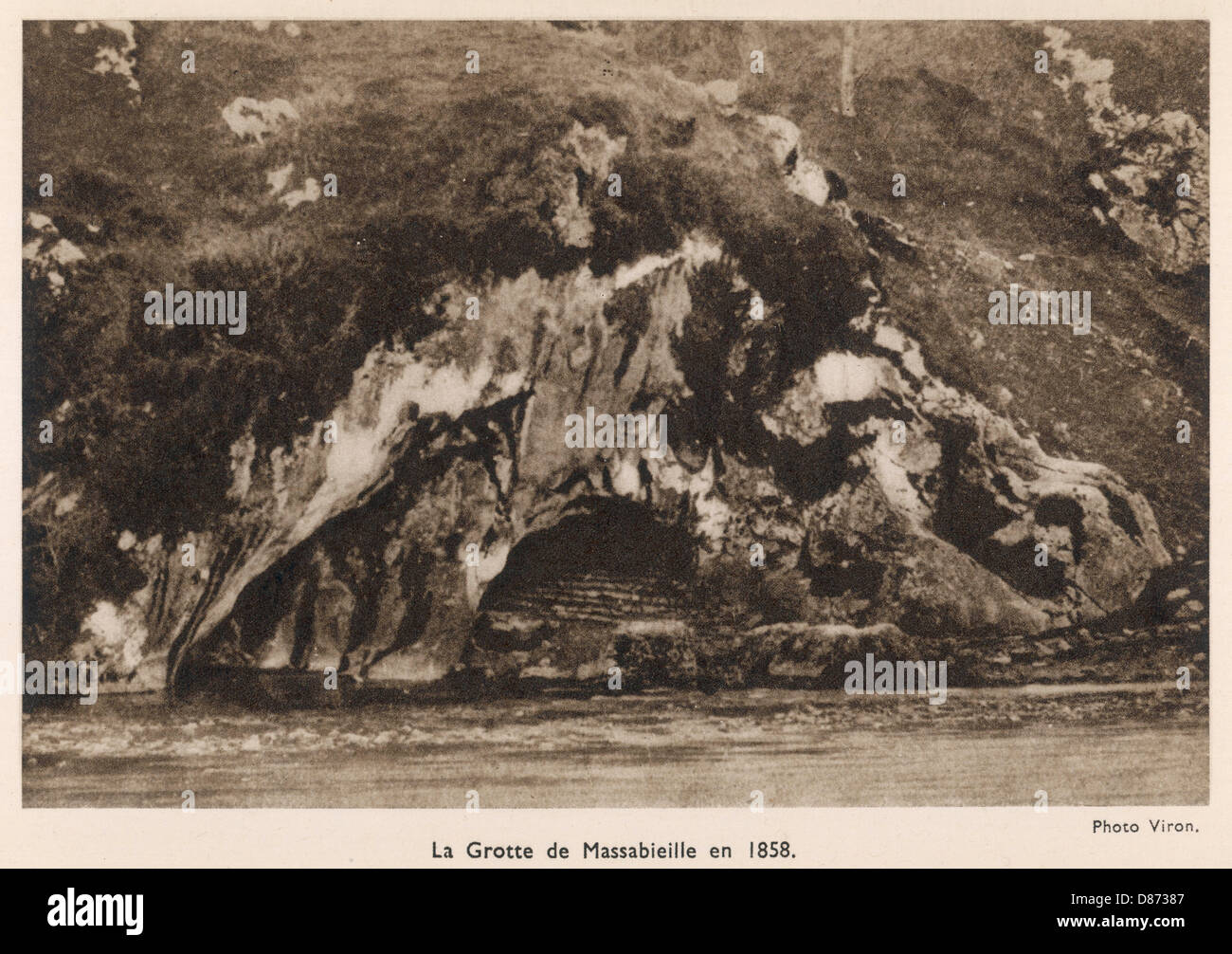 Lourdes Grotto In 1858