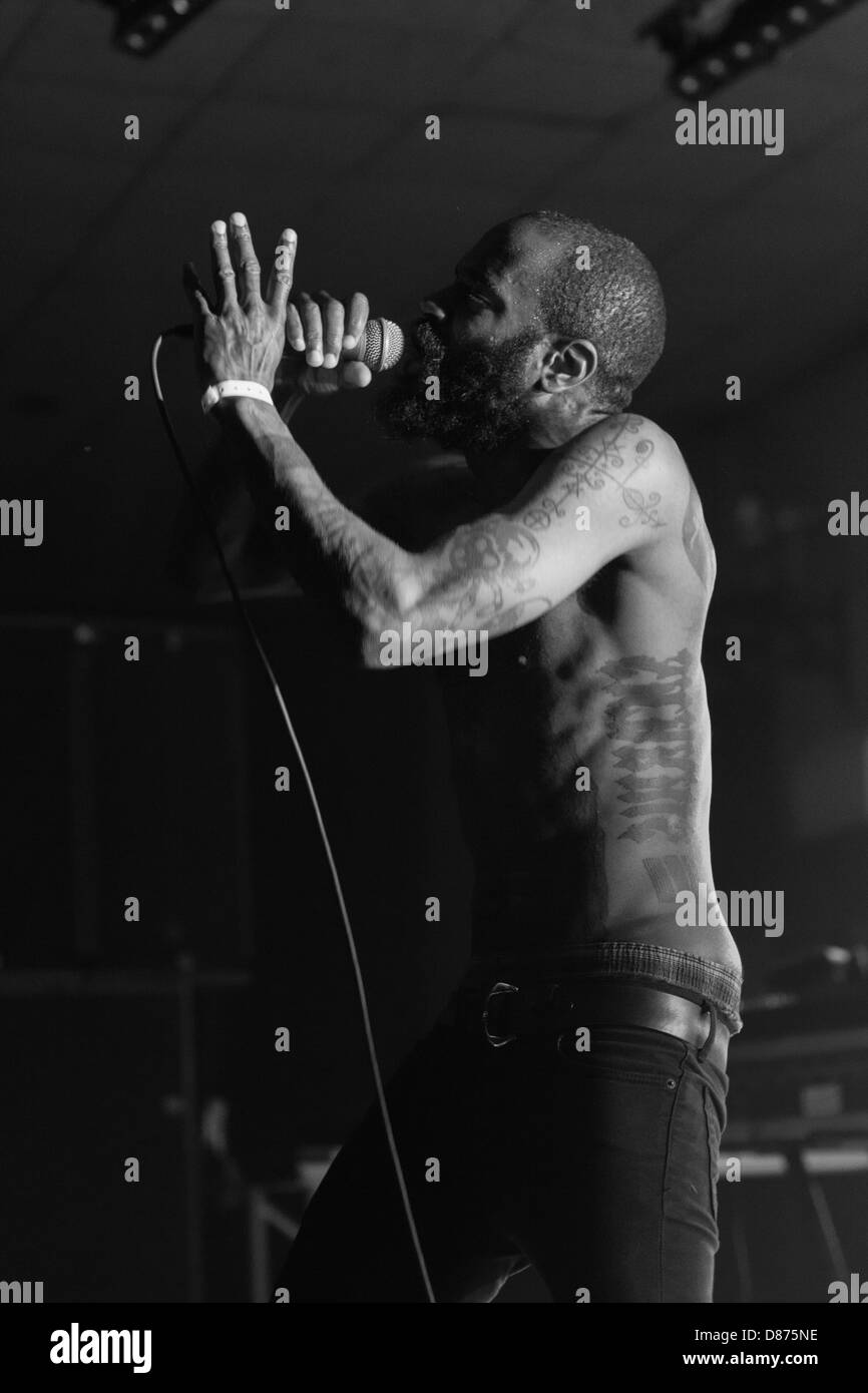 Death Grips performing at All Tomorrows Parties, Pontins, Camber Sands