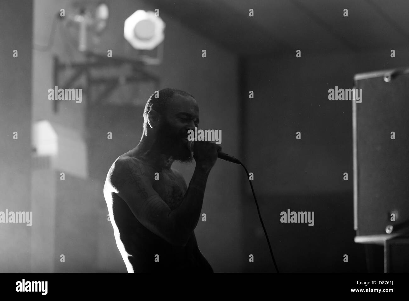 Death Grips performing at All Tomorrows Parties, Pontins, Camber Sands