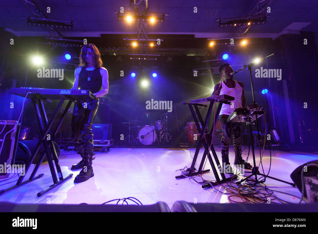 Light Asylum performing at All Tomorrows Parties,11th May 2013, Pontins