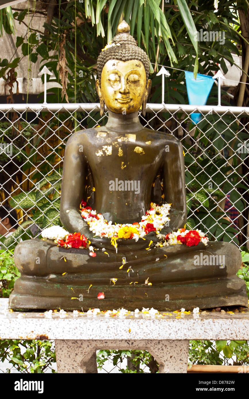Buddha statue in Thailand Stock Photo - Alamy