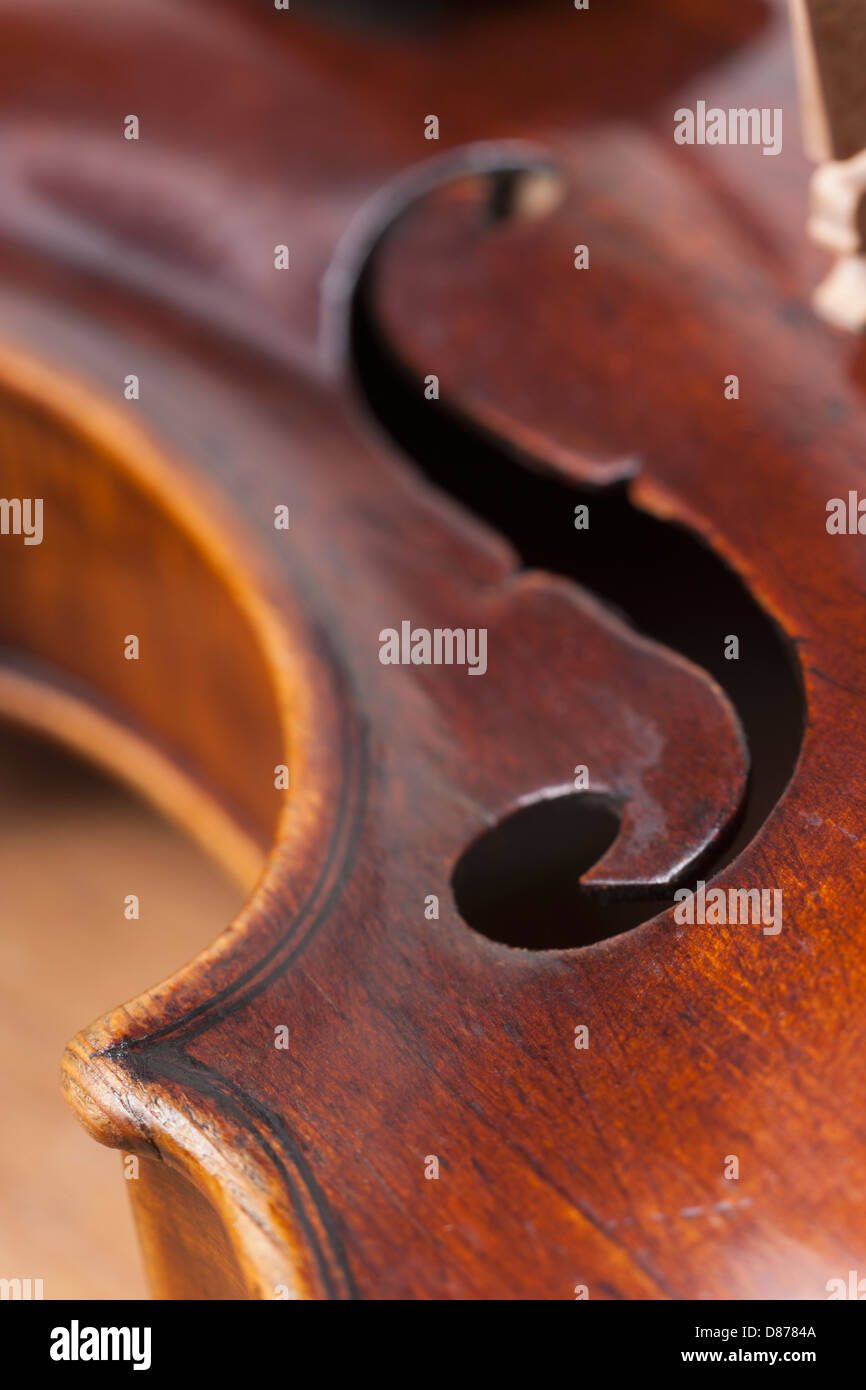 Germany, Violin from 19th century Stock Photo Alamy