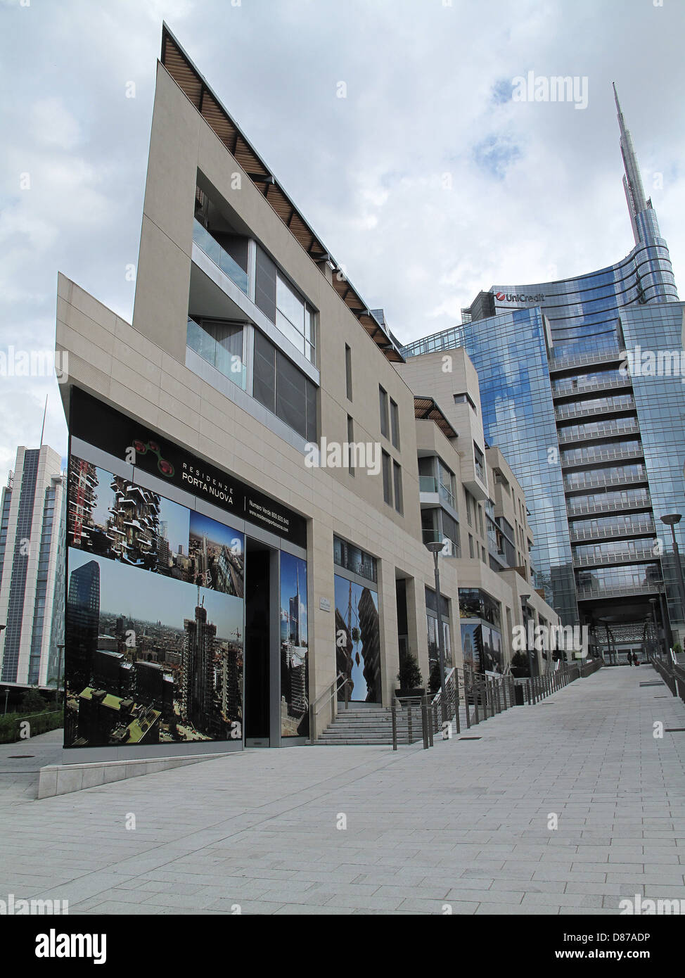New high-rise development in the highly fashionable area of Corso Como ...
