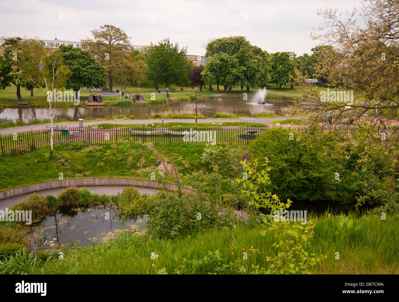 Fort Gardens Gravesend Kent UK Stock Photo Alamy