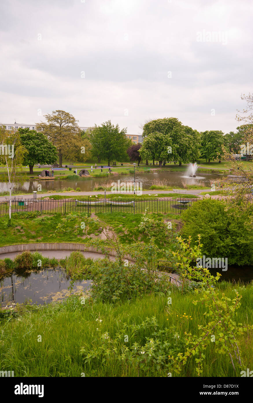 Fort Gardens Gravesend Kent UK Stock Photo Alamy