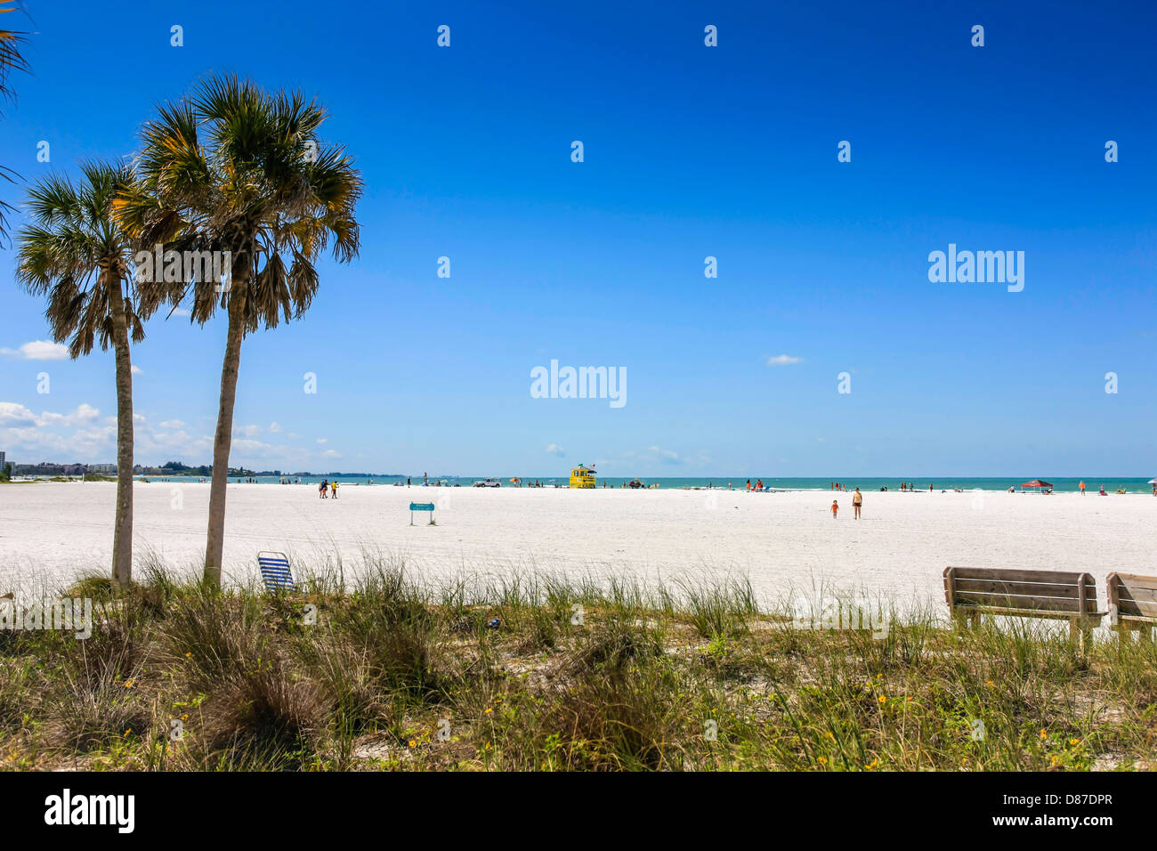Siesta key public beach hi-res stock photography and images - Alamy
