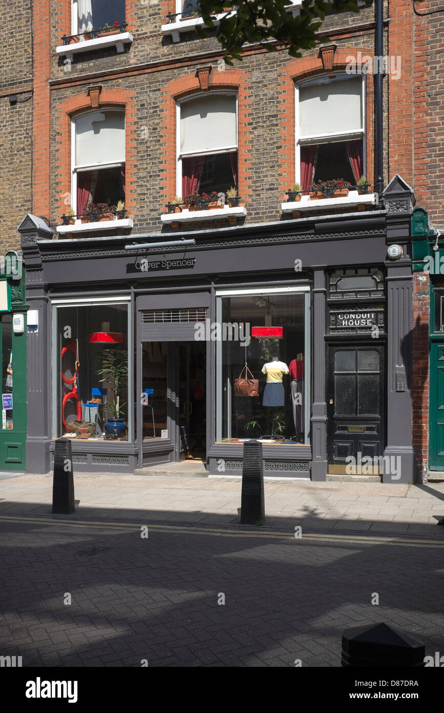 Oliver Spencer Store Lambs Conduit Street London Stock Photo Alamy