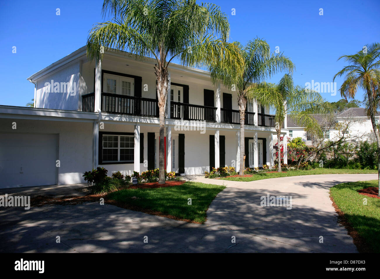 Real estate on St. Armands Circle Island in Florida Stock Photo Alamy