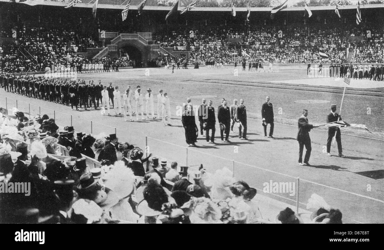 Stockholm Olympics 1912 Stock Photo