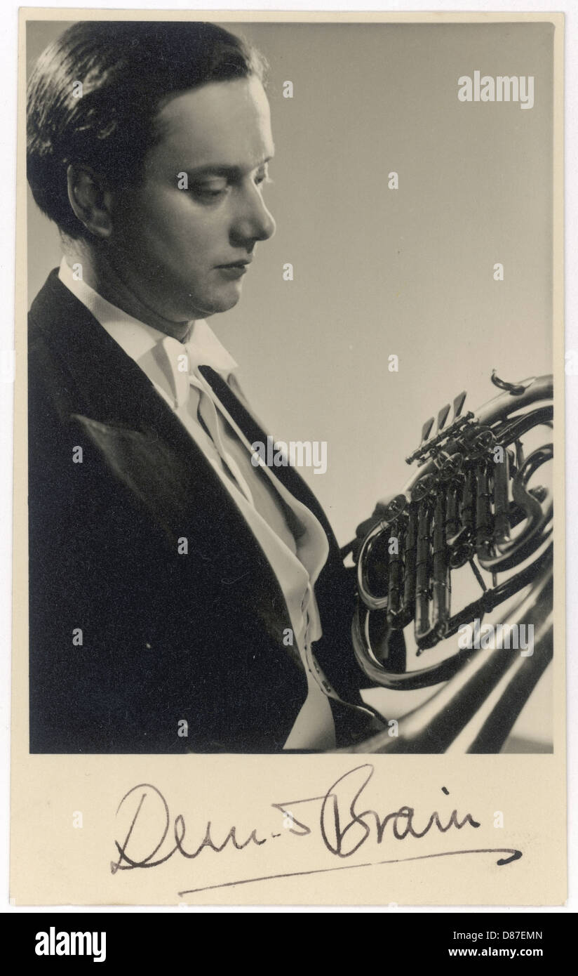 Dennis Brain Photo Stock Photo Alamy