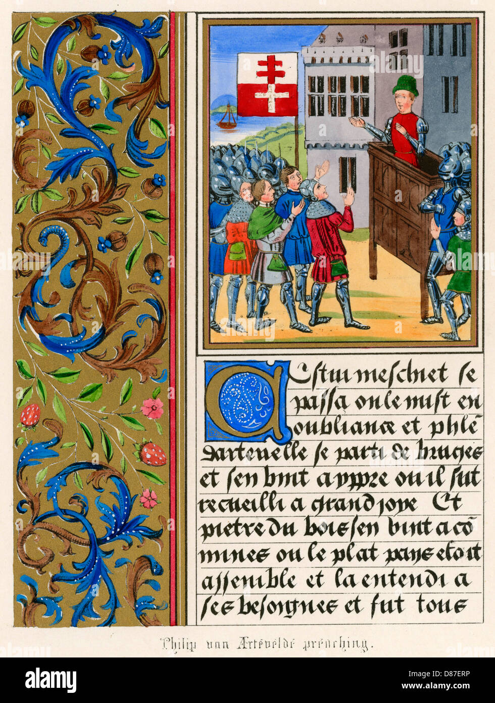 VAN ARTEVELDE ROUSES MEN Stock Photo - Alamy