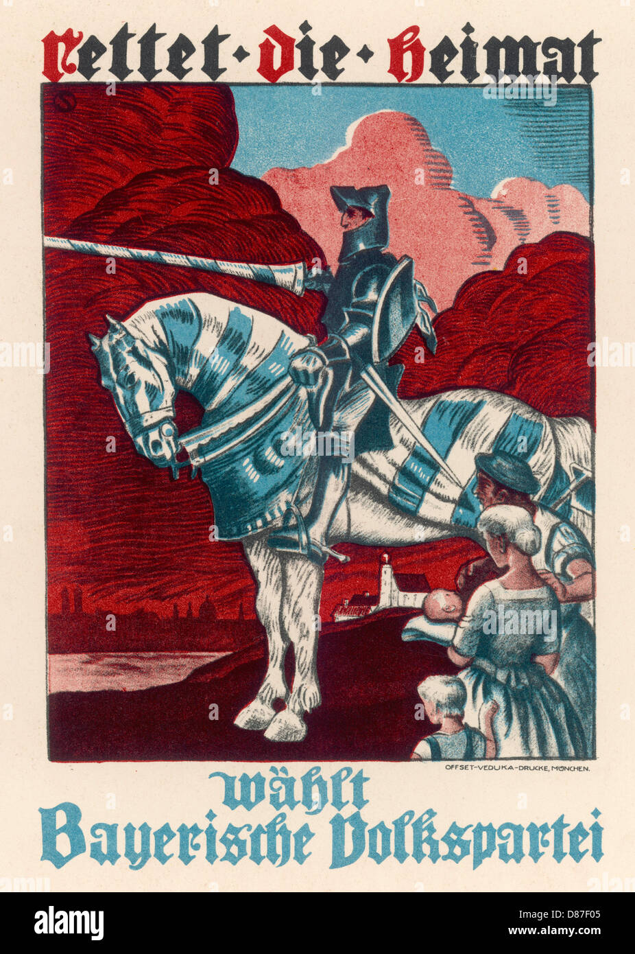 German Poster 1924 Stock Photo Alamy