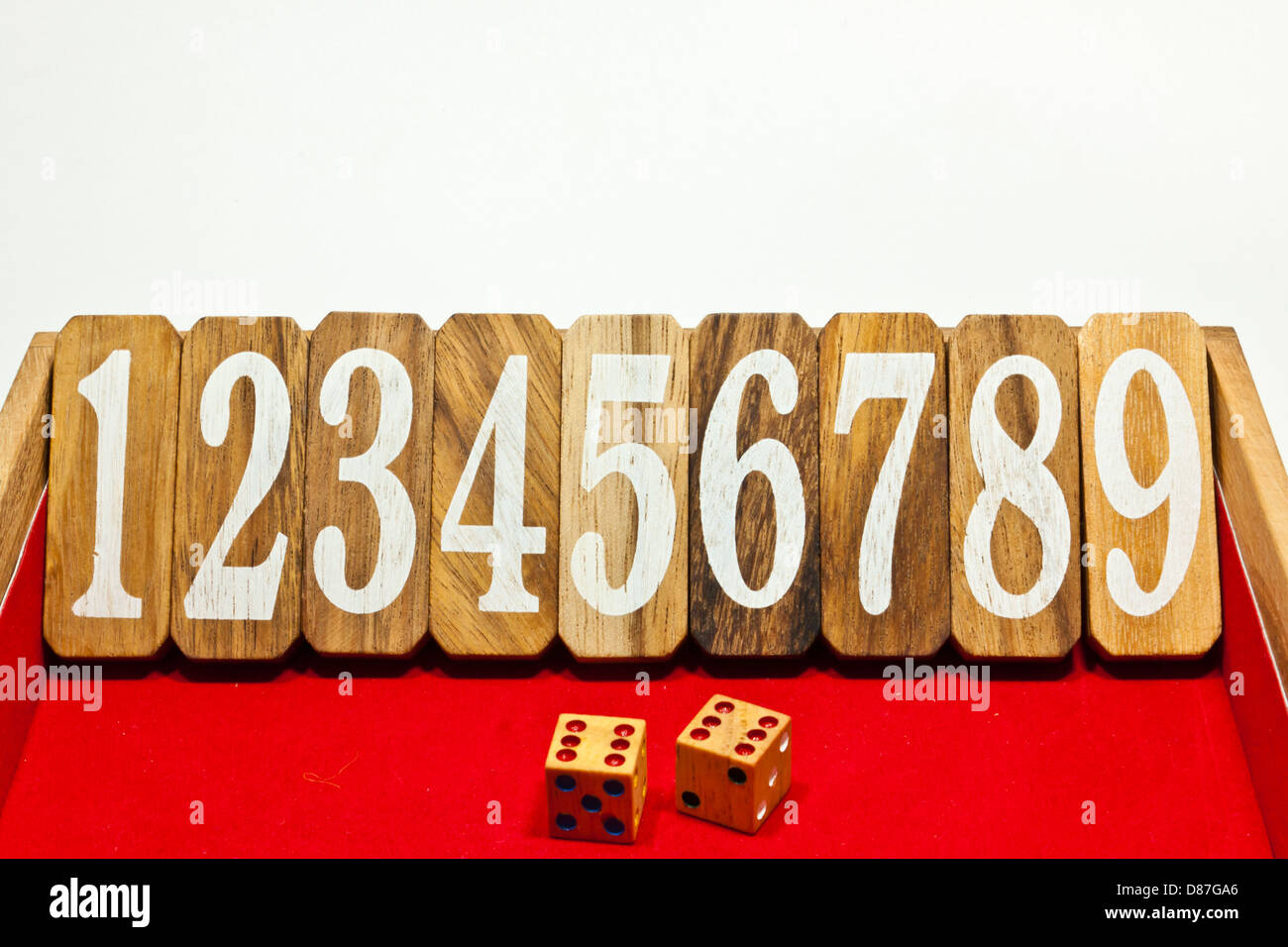 Box Numbers Stock Photo Alamy