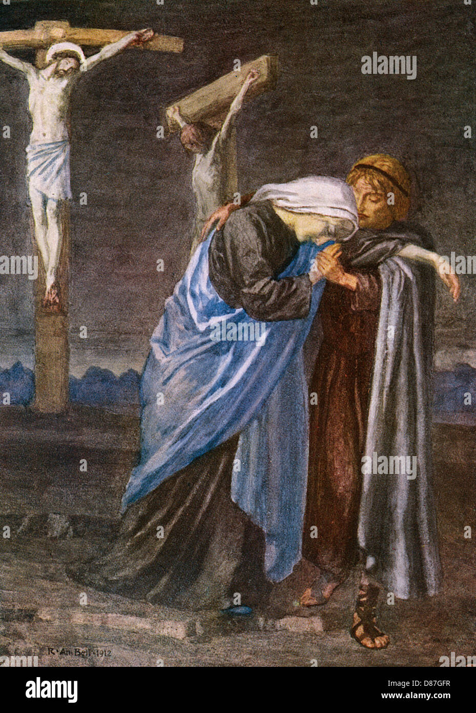 Jesus cross mary hires stock photography and images Alamy