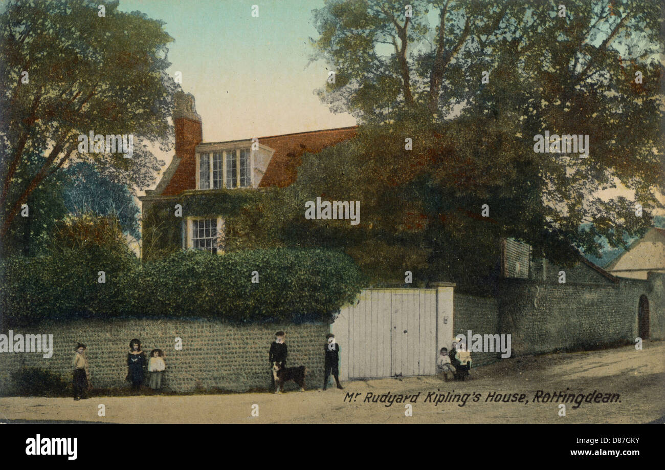 KIPLING'S HOME IN SUSSEX Stock Photo Alamy