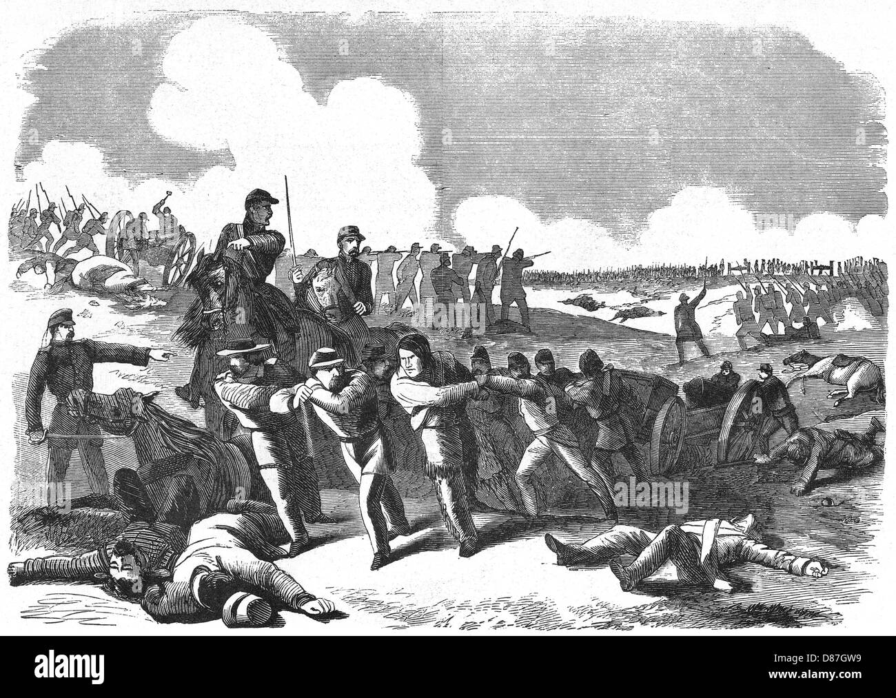 BATTLE OF SPRINGFIELD Stock Photo Alamy