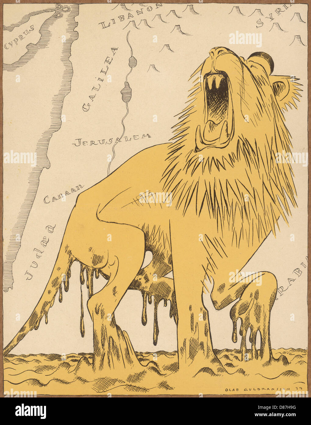 BRITISH IN PALESTINE Stock Photo - Alamy