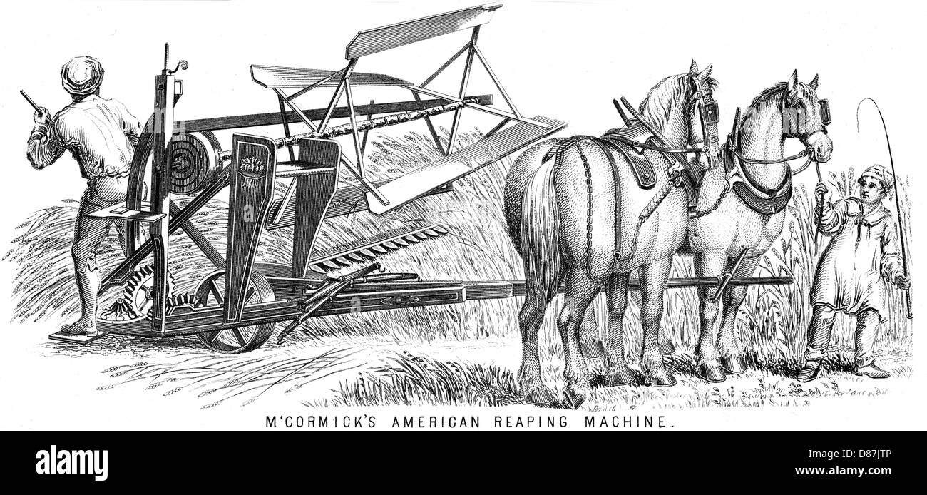 Mccormick reaper hires stock photography and images Alamy