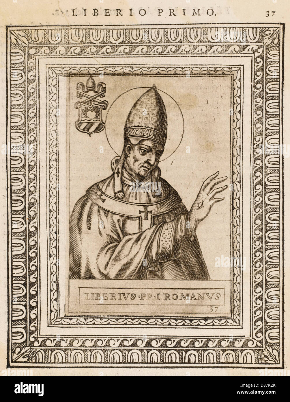 Pope liberius hi-res stock photography and images - Alamy