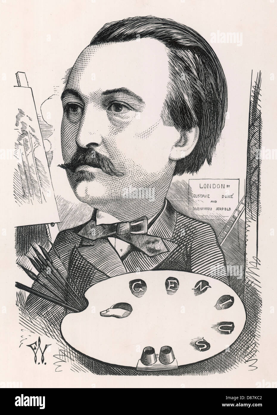 GUSTAVE DORE Stock Photo