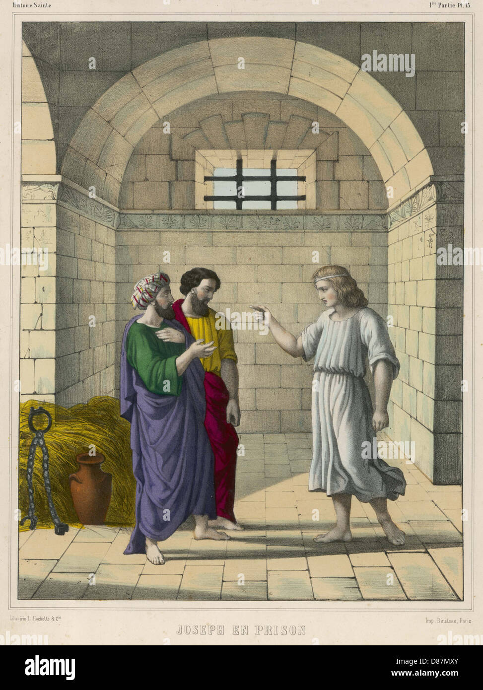 JOSEPH IN PRISON Stock Photo Alamy