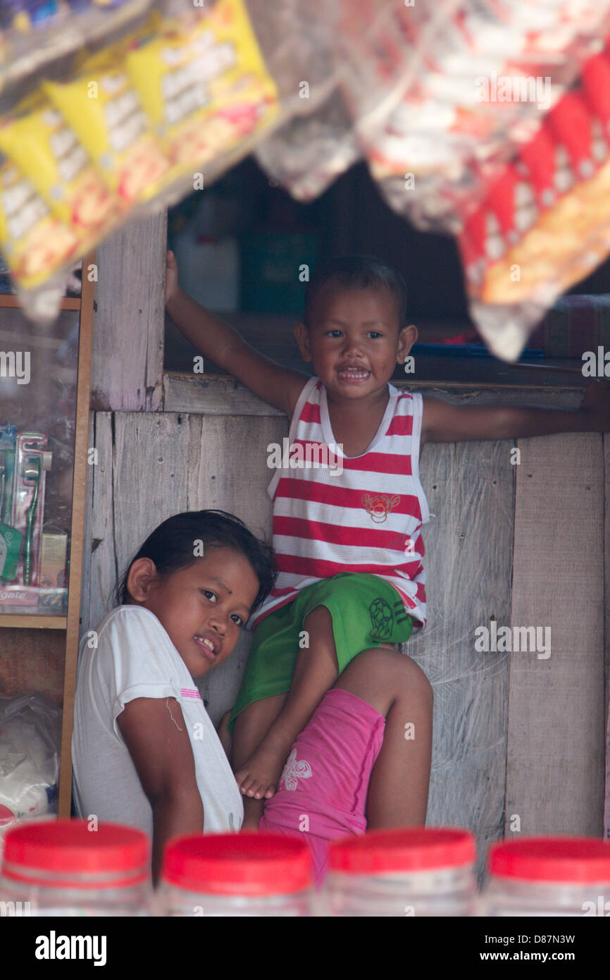 Some asiatic children Stock Photo