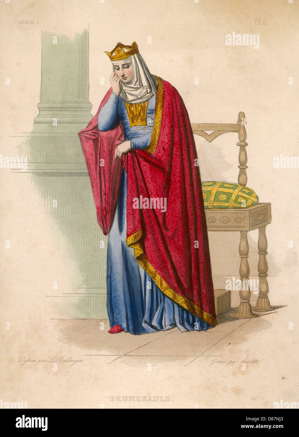 Brunehaut Stock Photo 56718987 Alamy