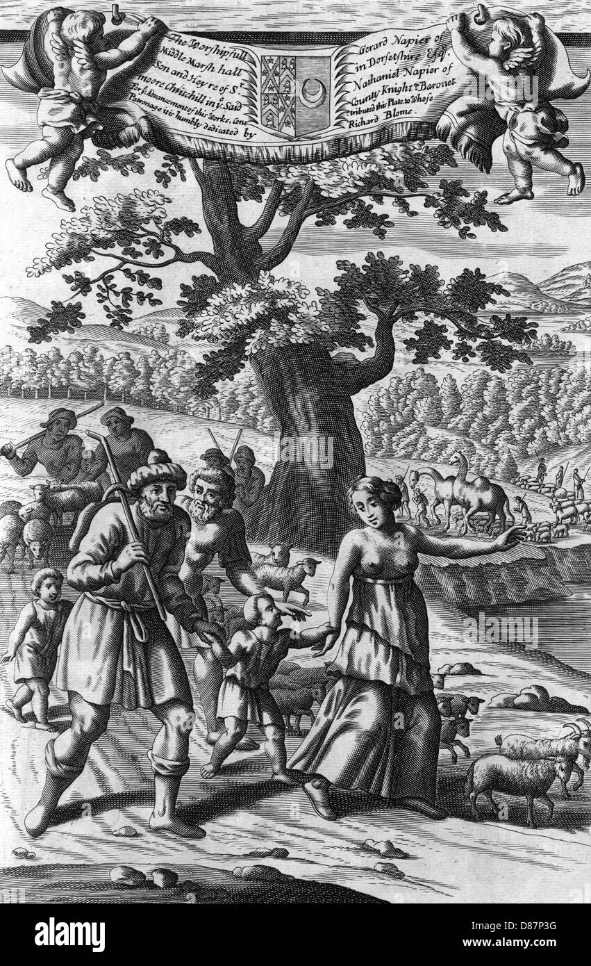 LOT LEAVES ABRAHAM Stock Photo Alamy