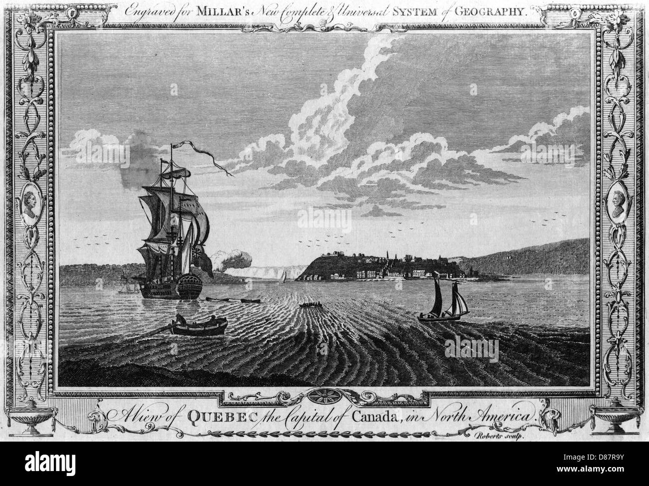 QUEBEC, CIRCA 1760 Stock Photo Alamy