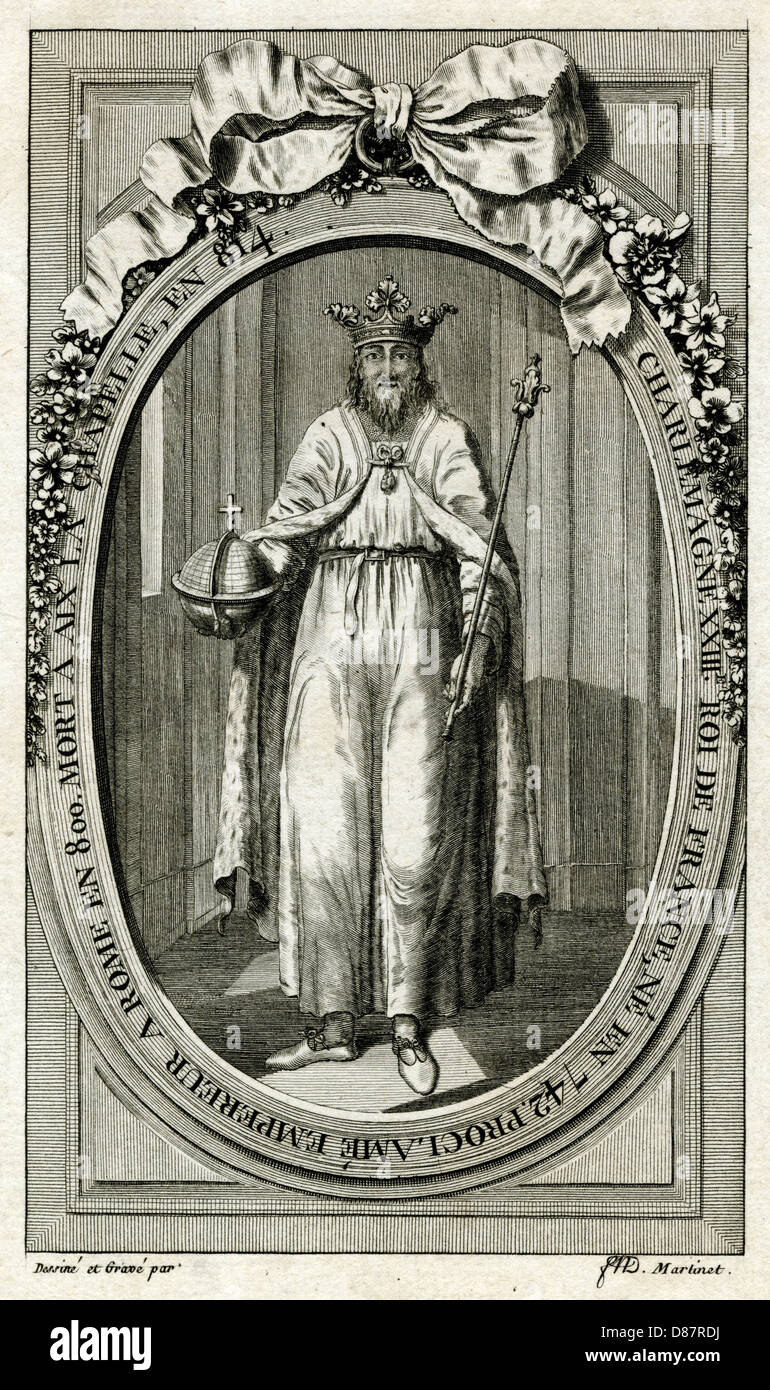 Holy roman emperor charlemagne hi-res stock photography and images - Alamy