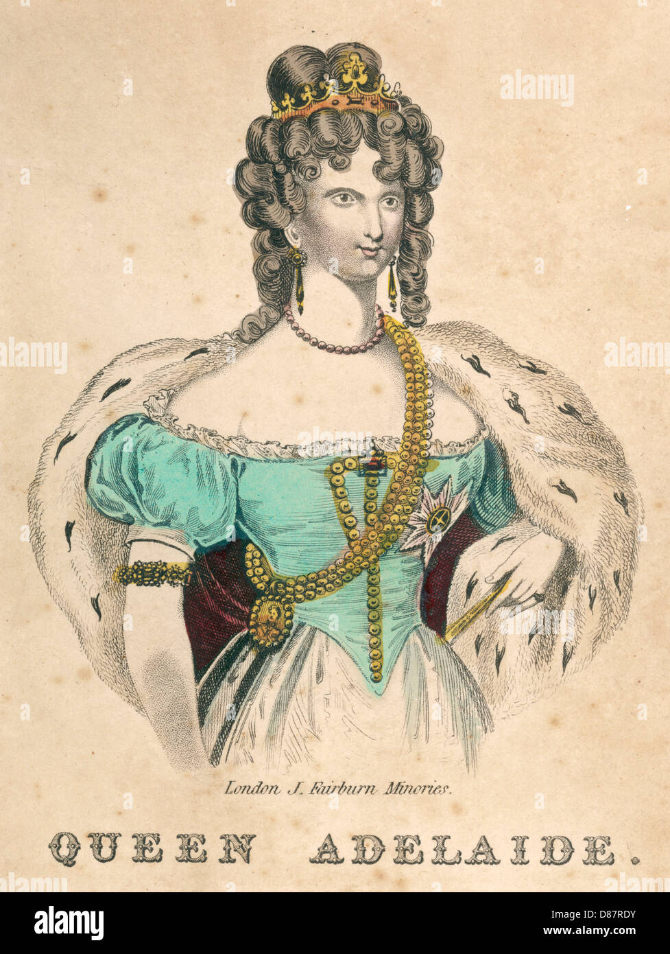 Queen Adelaide Crown 1831 王冠アンティーク雑貨 美術品