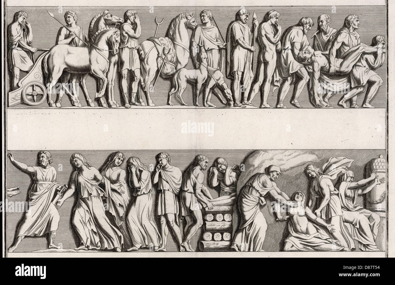 Roman Funeral High Resolution Stock Photography and Images Alamy