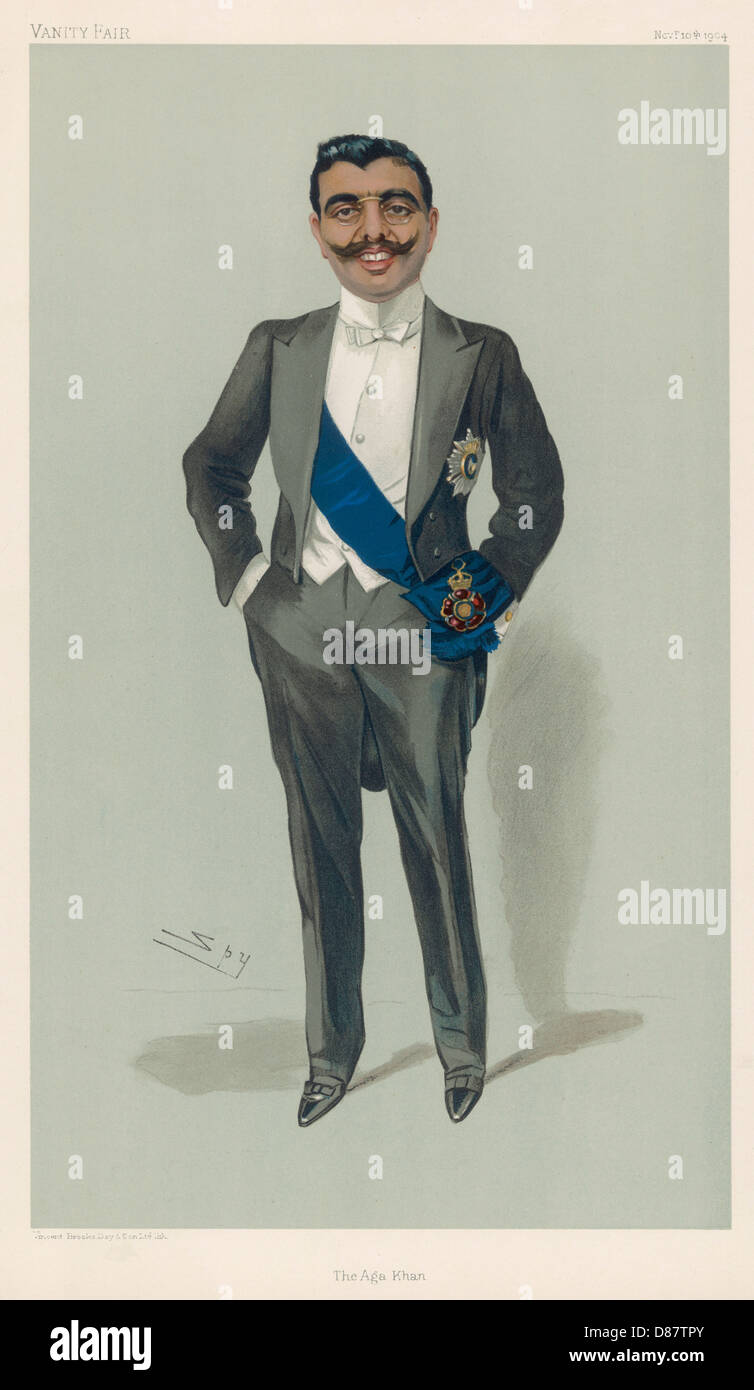 AGA KHAN III/INDIA Stock Photo - Alamy