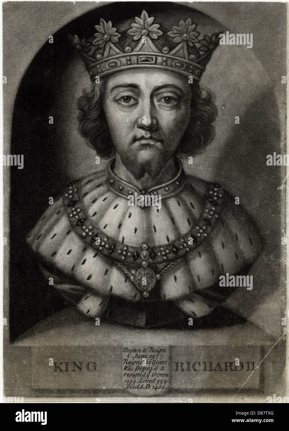 King Richard II Stock Photo Alamy