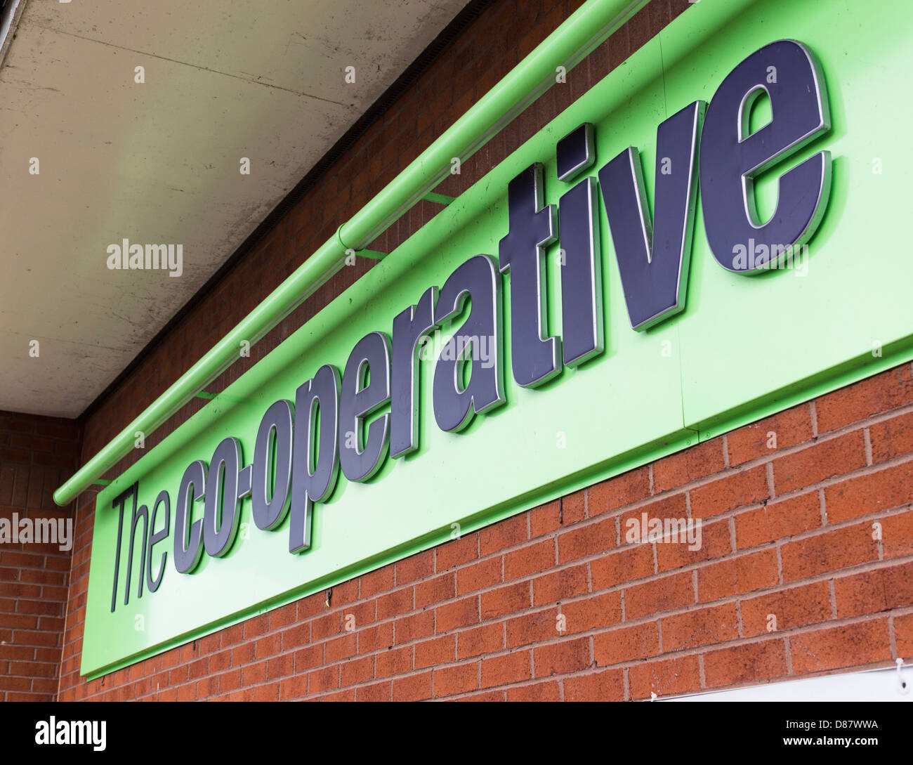 The Coop supermarket chain logo, UK Stock Photo Alamy