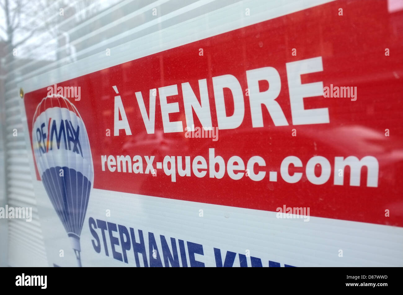 RE/MAX is an international real estate company that relies on a franchise system. Lee Brown/The Canadian Press Images Stock Photo